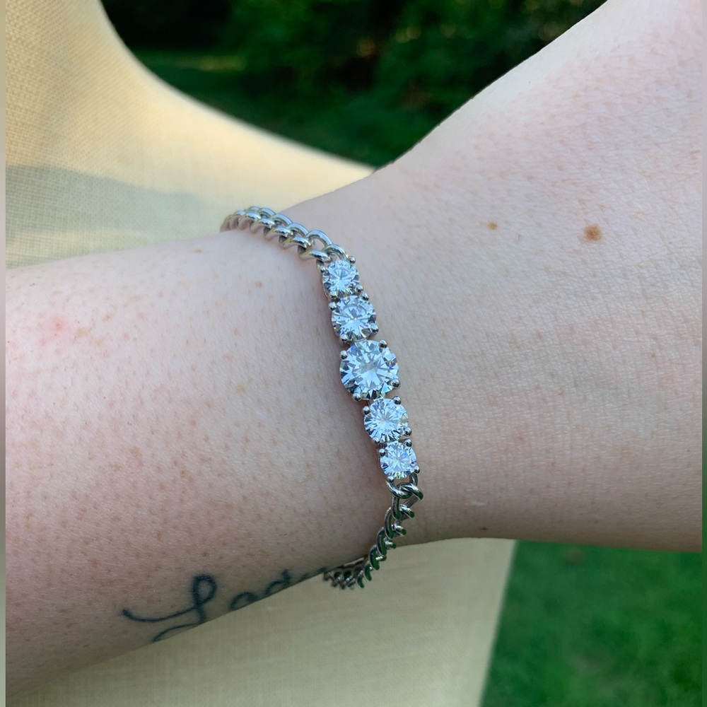 Quality Rhinestone Chain Bracelet - image 8